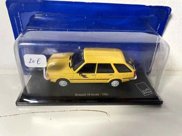 Renault 18 break jaune de 1981 la Poste - PTT Bernard Miniatures