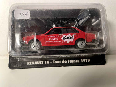 Renault 18 rouge "Catch" Tour de France 1979 Bernard Miniatures