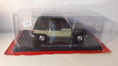 Renault 4 Parisienne verte et noire de 1964 (échelle 1/24ème) Bernard Miniatures
