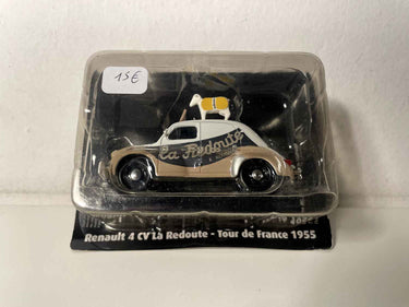 Renault 4CV marron, noire et blanche "La Redoute" Tour de France 1955 Bernard Miniatures
