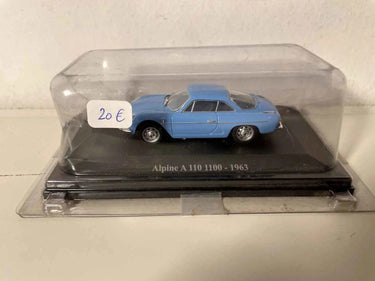 Renault Alpine A110 1100 bleue de 1963 Bernard Miniatures