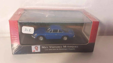 Renault Alpine A110 1300S bleue de 1971 (collection Mes Voitures Mythiques) avec boite en carton Bernard Miniatures