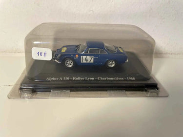 Renault Alpine A110 rallye Lyon - Charbonnières de 1968 (numéro 147) Bernard Miniatures