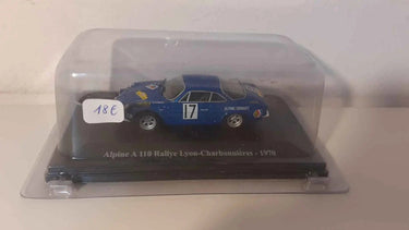 Renault Alpine A110 rallye Lyon-Charbonnières de 1970 (Numéro 17) Bernard Miniatures