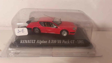 Renault Alpine A310 V6 pack GT rouge de 1981 Bernard Miniatures