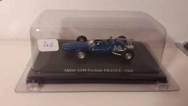 Renault Alpine A340 Formule FRANCE de couleur bleue de 1969 Bernard Miniatures