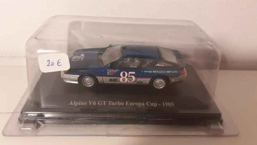 Renault Alpine V6 GT turbo Europa cup bleue de 1985 (numéro 85) Bernard Miniatures