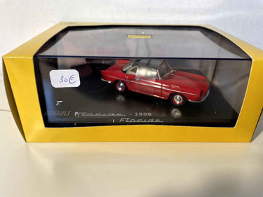 Renault Floride rouge de 1958 (coffret boite rectangle) Bernard Miniatures