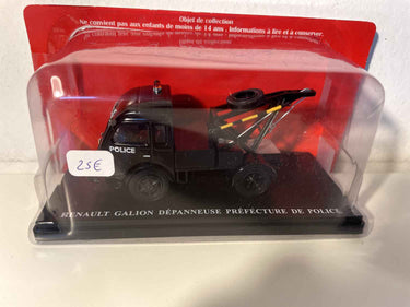 Renault Galion dépanneuse noire de la préfecture de police Bernard Miniatures
