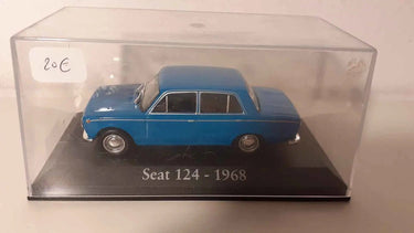 Seat 124 bleue de 1968 Bernard Miniatures