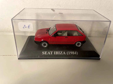 Seat Ibiza rouge de 1984 Bernard Miniatures