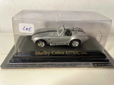 Shelby Cobra 427S/C grise de 1964 (voiture américaine) Bernard Miniatures