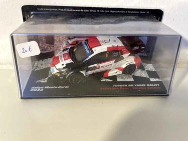 Toyota GR Yaris rallye (rallye de Monté-Carlo 2023) Bernard Miniatures