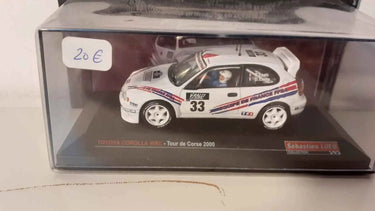 Toyoya Corolla WRC - tour de Corse 2000 (collection Sébastien Loeb) Bernard Miniatures
