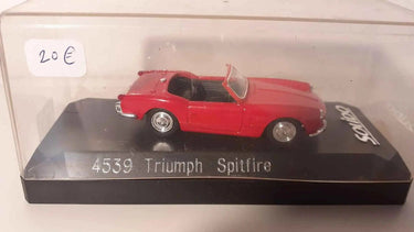 Triumph Spitfire rouge (Solido référence 4539) Bernard Miniatures