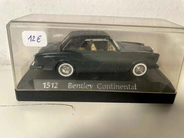 Voiture Miniature Bentley Continental verte foncée (voiture américaine) - Solido référence 1512 - Bernard Miniatures