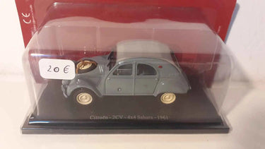 Voiture Miniature Citroën 2 CV 4x4 Sahara de 1961 - Bernard Miniatures