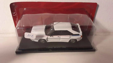Voiture Miniature Citroën BX 4TC blanche de 1986 - Bernard Miniatures