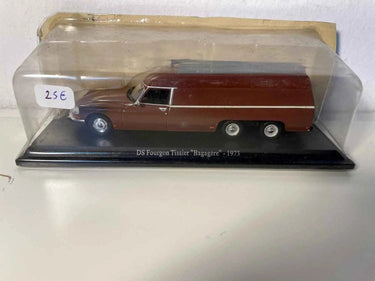 Voiture Miniature Citroën DS Fourgon Tissier Bagagère marron de 1973 - Bernard Miniatures