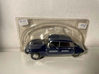 Voiture Miniature Citroën DS23 bleue GENDARMERIE - Bernard Miniatures