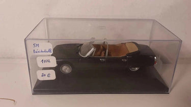 Voiture Miniature Citroën SM Présidentielle noire de 1972 (boite plexi) - Bernard Miniatures