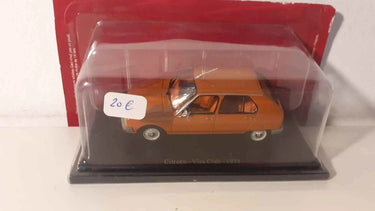 Voiture Miniature Citroën Visa Club marron de 1979 - Bernard Miniatures