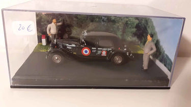 Voiture Miniature Citroën traction 7 - la route bleue - Bernard Miniatures