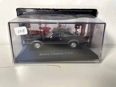 Voiture Miniature Dodge Charger noire de 1972 (voiture américaine) - Bernard Miniatures