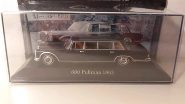 Voiture Miniature Mercedes 600 Pullman bleue foncée de 1963 - Bernard Miniatures