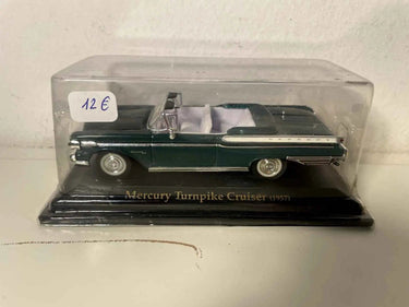 Voiture Miniature Mercury Turnpike Cruiser verte de 1957 (voiture américaine) - Bernard Miniatures