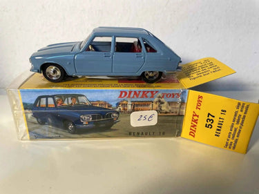 Voiture Miniature Renault 16 bleue Dinky-Toys (Editions Atlas) - Bernard Miniatures