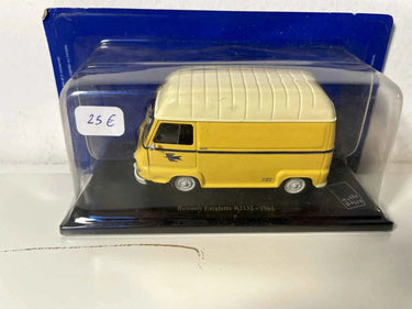 Voiture Miniature Renault estafette R2132 jaune de 1962 la Poste - PTT - Bernard Miniatures