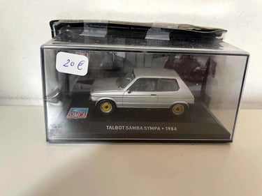 Voiture Miniature TALBOT SAMBA sympa grise de 1984 - Bernard Miniatures