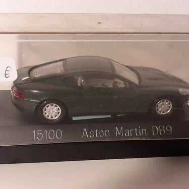 Voitures Miniatures Aston Martin DB9 verte très foncée (Solido référence 15100) - Bernard Miniatures