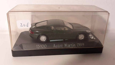Voitures Miniatures Aston Martin DB9 verte très foncée (Solido référence 15100) - Bernard Miniatures