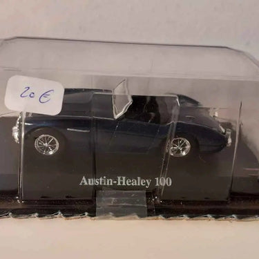 Voitures Miniatures Austin-Healey 100 bleue foncée (Del Prado) - Bernard Miniatures