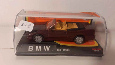 Voitures Miniatures BMW M3 bordeaux de 1988 - Bernard Miniatures
