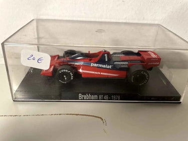 Voitures Miniatures Brabham BT46 rouge numéro 1 de 1978 (Formule 1) - Bernard Miniatures