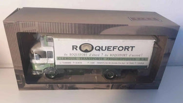 Voitures Miniatures Camion DAF A 2600 de 1970 caisse réfrigérée transport du fromage ROQUEFORT - Bernard Miniatures