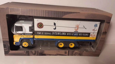 Voitures Miniatures Camion Scania 140 V8 INTERFLORA - Bernard Miniatures