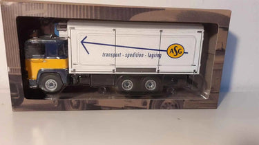 Voitures Miniatures Camion Scania 140 V8 transport ASG - Bernard Miniatures
