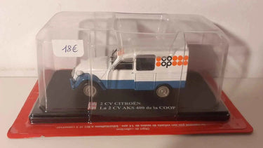Voitures Miniatures Citroën 2 CV AKS 400 de la Coop - Bernard Miniatures