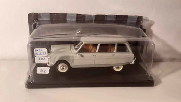 Voitures Miniatures Citroën Ami 6 break club grise de 1968 (échelle 1/24ème) - Bernard Miniatures