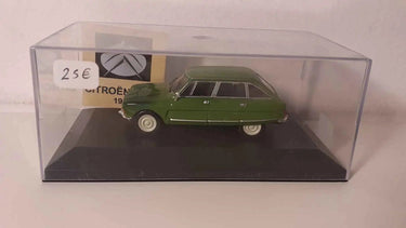 Voitures Miniatures Citroën Ami 8 verte de 1969 - Bernard Miniatures