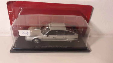 Voitures Miniatures Citroën CX 25 GTI Turbo Série 2 grise de 1986 - Bernard Miniatures