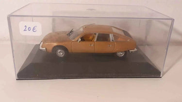 Voitures Miniatures Citroën CX marron de 1975 (boite plexi) - Bernard Miniatures