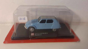 Voitures Miniatures Citroën Dyane 4 bleue claire - Bernard Miniatures