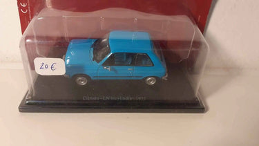 Voitures Miniatures Citroën LN bicylindre bleue de 1977 - Bernard Miniatures