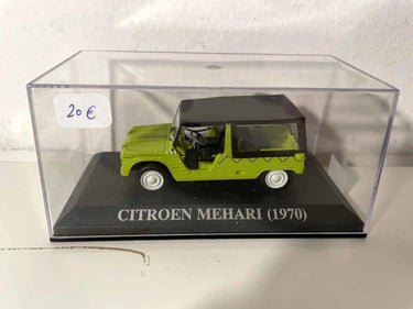 Voitures Miniatures Citroën Méhari verte de 1970 - Bernard Miniatures