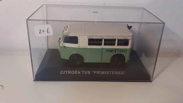 Voitures Miniatures Citroën TUB vert et beige PRIMISTERES - Bernard Miniatures